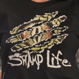 Swamp Life Gator Eye Strike Through Original Gator Tee