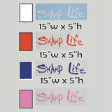 Swamp Life Text Decal for Cars, Trucks, Boats, and Yeti Coolers